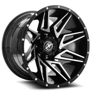 XF Off-Road – XF-218 – Black – 20″x10″ -12mm – Summer Wheels – XF-218201051397150-12GBM
